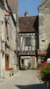 Original wood-timbered house