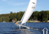 sailing at lac des settons