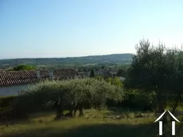 Vue sur l'arrière 