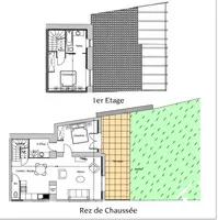 plas two story house