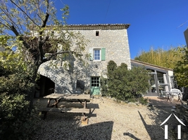 Detached village house with outbuildings & beautiful garden
