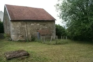 rear of barn