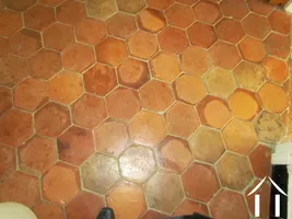 floor in kitchen
