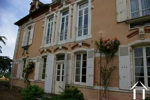 Facade cote vue Rully