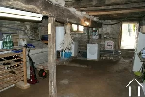 cellar with laundry area