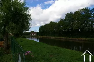 looking along the canal