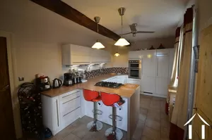 Furnished and well equipped kitchen