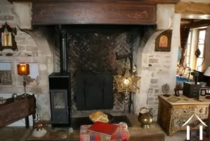 Sitting room fireplace