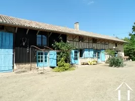 front of this typical Bressan farm house