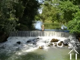 nearby river for fishing