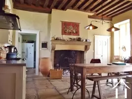Kitchen and day room