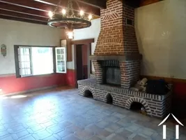 wood burner which heats the whole house