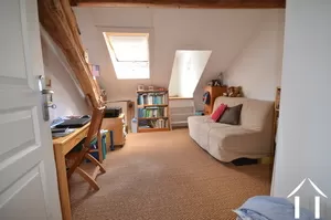 bedroom 3, study, with access to attic