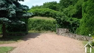 entrance of the property