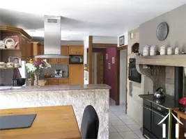kitchen with range cooker