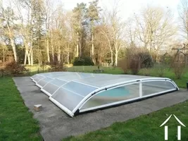 swimming pool with cover