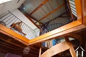 staircase and mezzanine