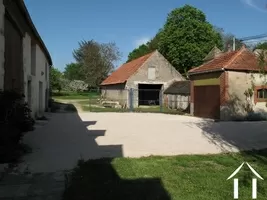 courtyard and barns