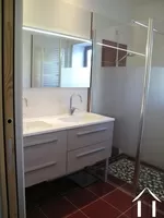 one of the two bathrooms