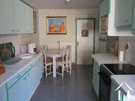 kitchen in the apartment