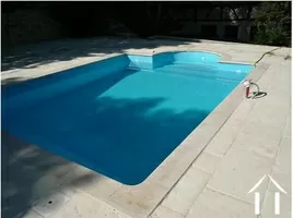 pool with terrace
