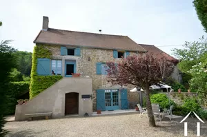 Character house for sale couches, burgundy, BH3846M Image - 1