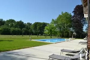 the pool, terrace and the park
