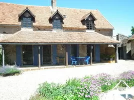 the farm house with one apartment on the ground floor, one on the first floor