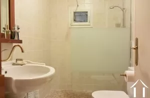 salle d'eau avec douche à l'italienne