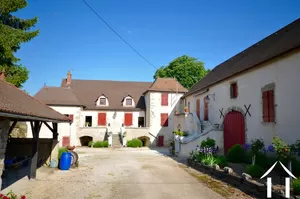 House with guest house for sale st leger sur dheune, burgundy, Bh4206V Image - 1