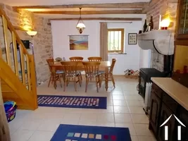 Eating corner in kitchen