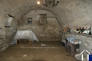Spacious wine cellar