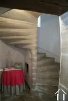 Charming stone turret staircase