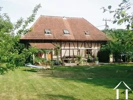 Farmhouse for sale st germain du bois, burgundy, AH4536B Image - 1