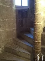 Stone turret staircase