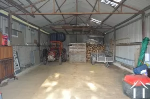 Hanger inside. Could be transformed  into a horse stable
