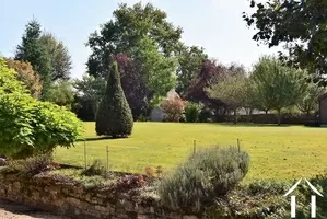 lawn seen from the house