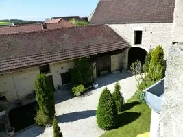 Courtyard and buildings