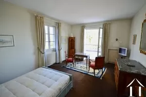bedroom with access to the terrace