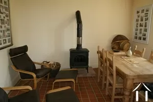 Kitchen with dining area