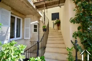 acces to balcony and terrace from courtyard