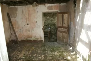 Inside old house