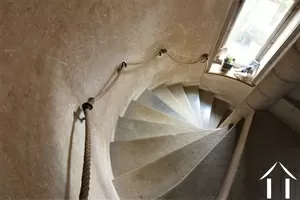 tower staircase to the cellar