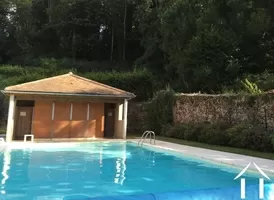 Pool house with facilities