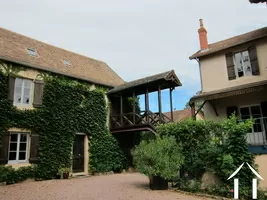 House with guest house for sale tournus, burgundy, MB1393S Image - 19