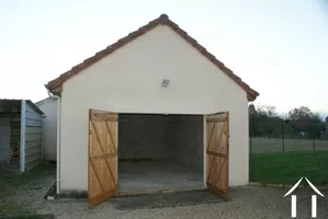 Garage in annexe building
