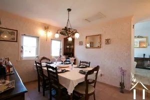 Dining room in Main house