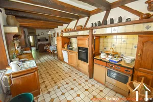 Grand town house for sale la croisille sur briance, limousin, Li893 Image - 17