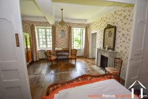 Grand town house for sale la croisille sur briance, limousin, Li893 Image - 22