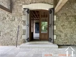 House with guest house for sale cublac, limousin, Li912 Image - 9
